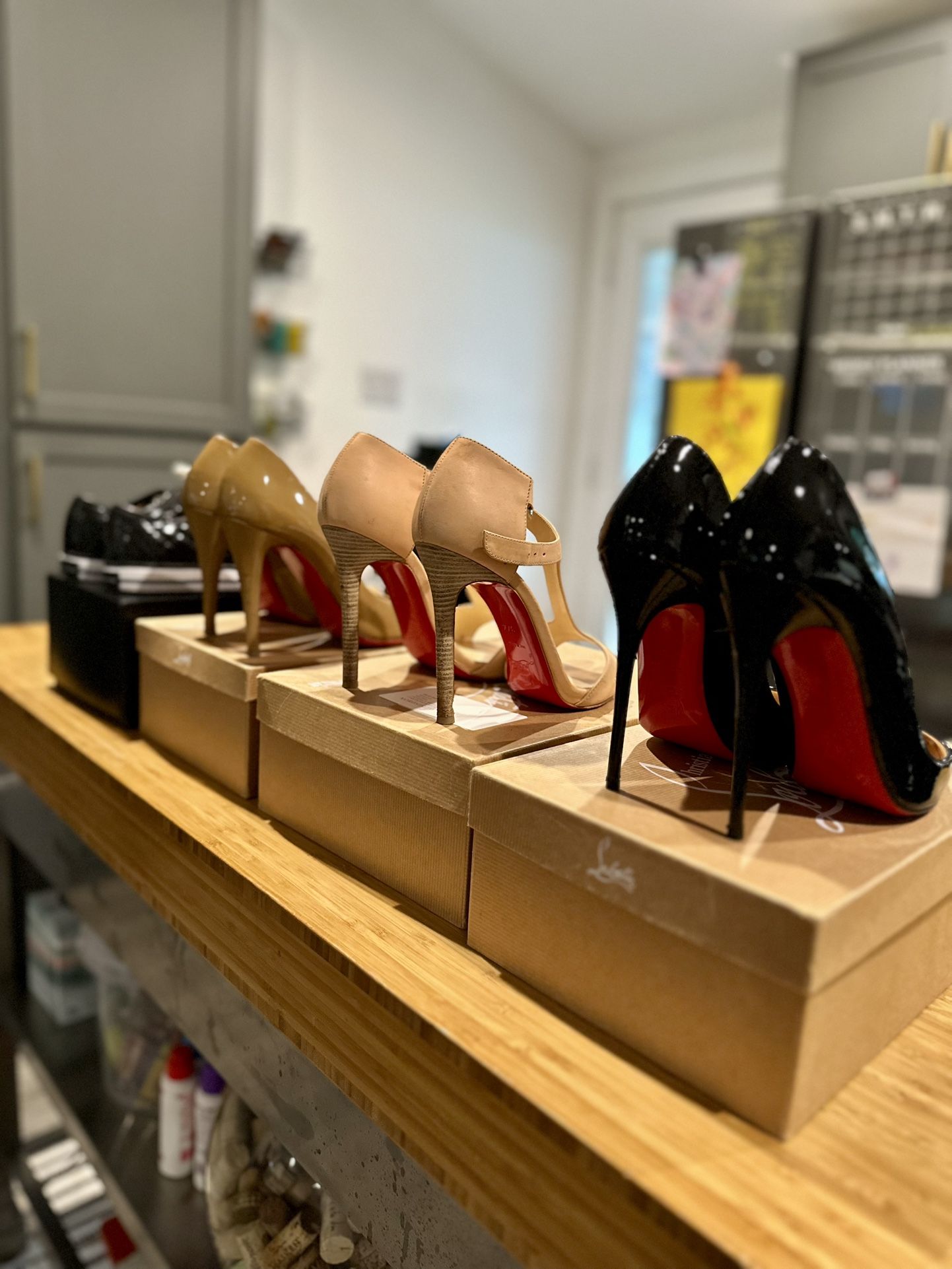Best Offer!!!****Christian Louboutin Heels**** 3 Pairs!!! & D&G Sneakers***
