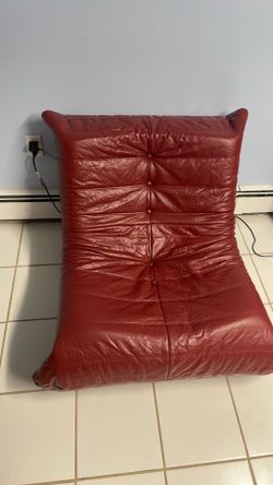 Leather togo couch
