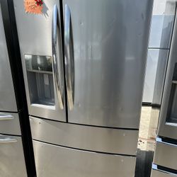 Frigidaire 4 Door Stainless Steel Refrigerator
