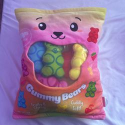 cute Gummy Bear Pillow Stuff Animal 