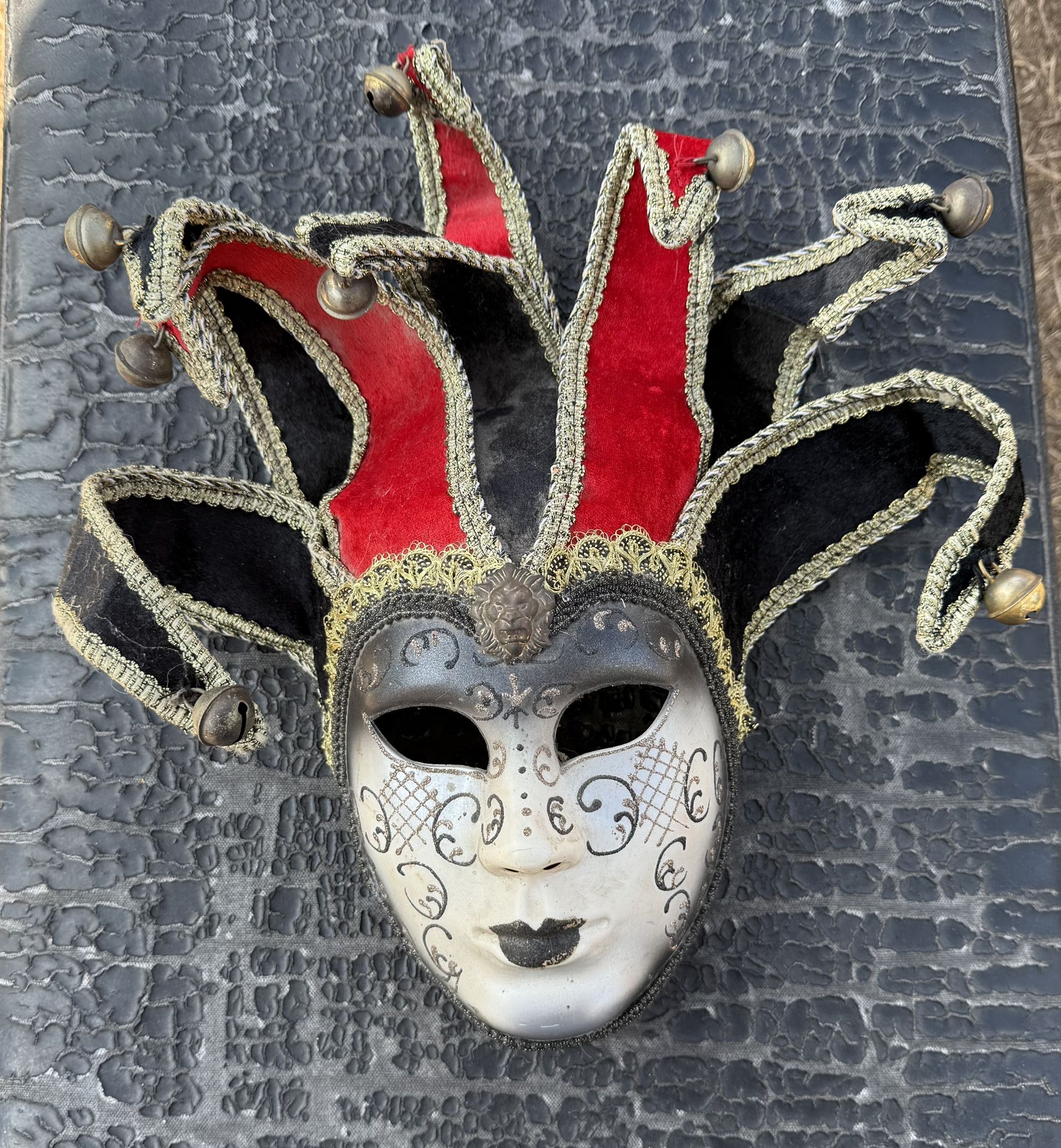 Venetian Jester Masquerade mask