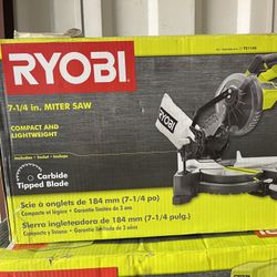 Ryobi 7-1/4 Inch Sliding Miter Saw