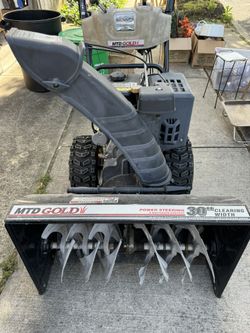 Snowblower 30” Clearing Width 