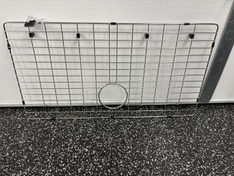 BRAND NEW This item is a stainless steel kitchen sink bottom grid used as a protector to prevent scratches and dents