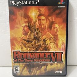 Romance Of The Three Kingdoms VII PS2 Playstation 2