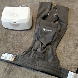 Ergobaby Heather Gray Carrier And Wipe Warmer