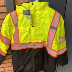 High-Visibility Warm And Water Proof Jacketts