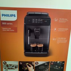 NEW Philips 800 Series Espresso Machine – Black – Sealed Box