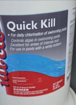 Quick kill algae control bucket