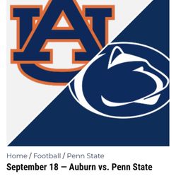 Penn State Vs Auburn This Saturday Sept 18 Bus Trip