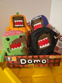Domo Halloween Plush Toy Set of 4