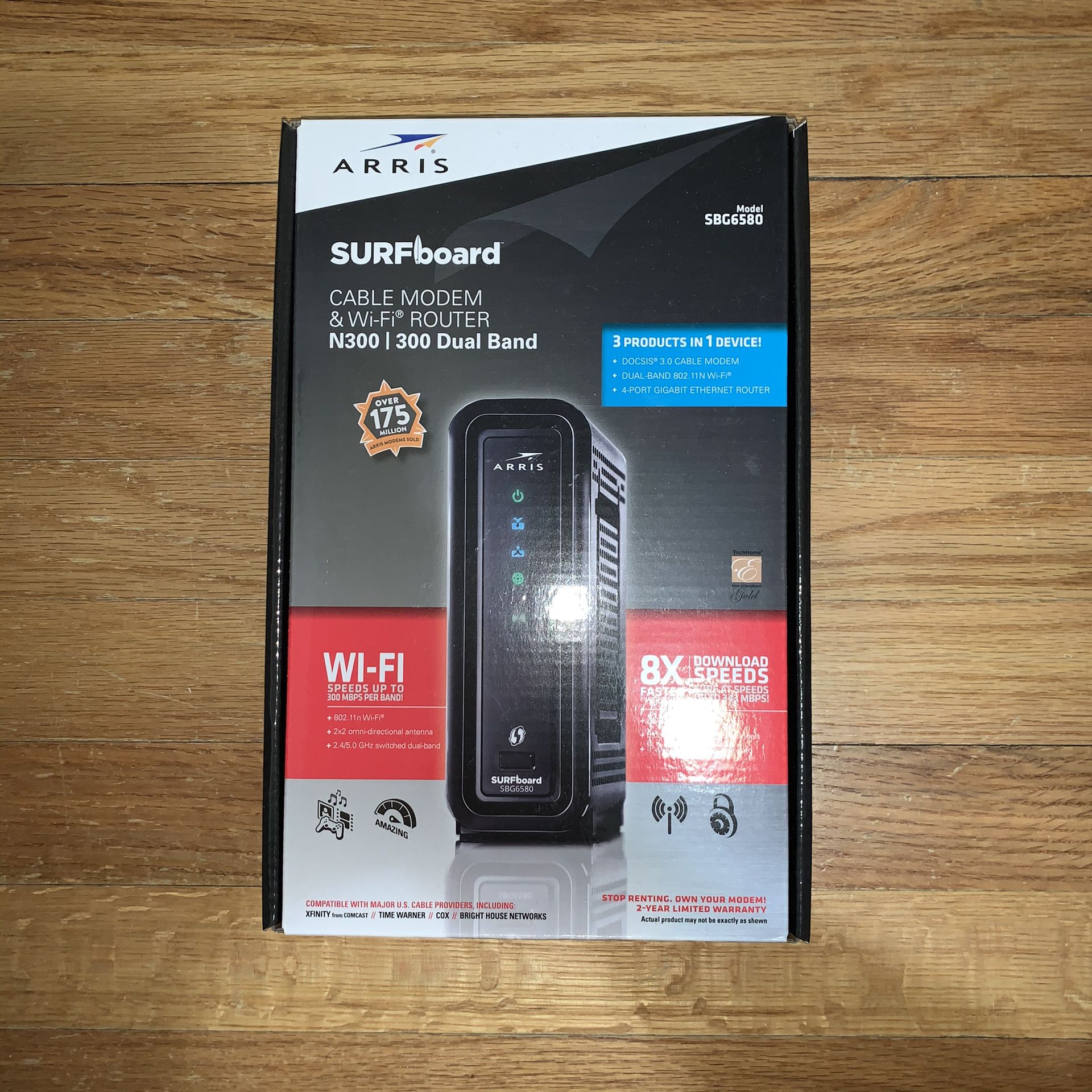 Arris SURFboard Cable Modem & Wi-Fi Router
