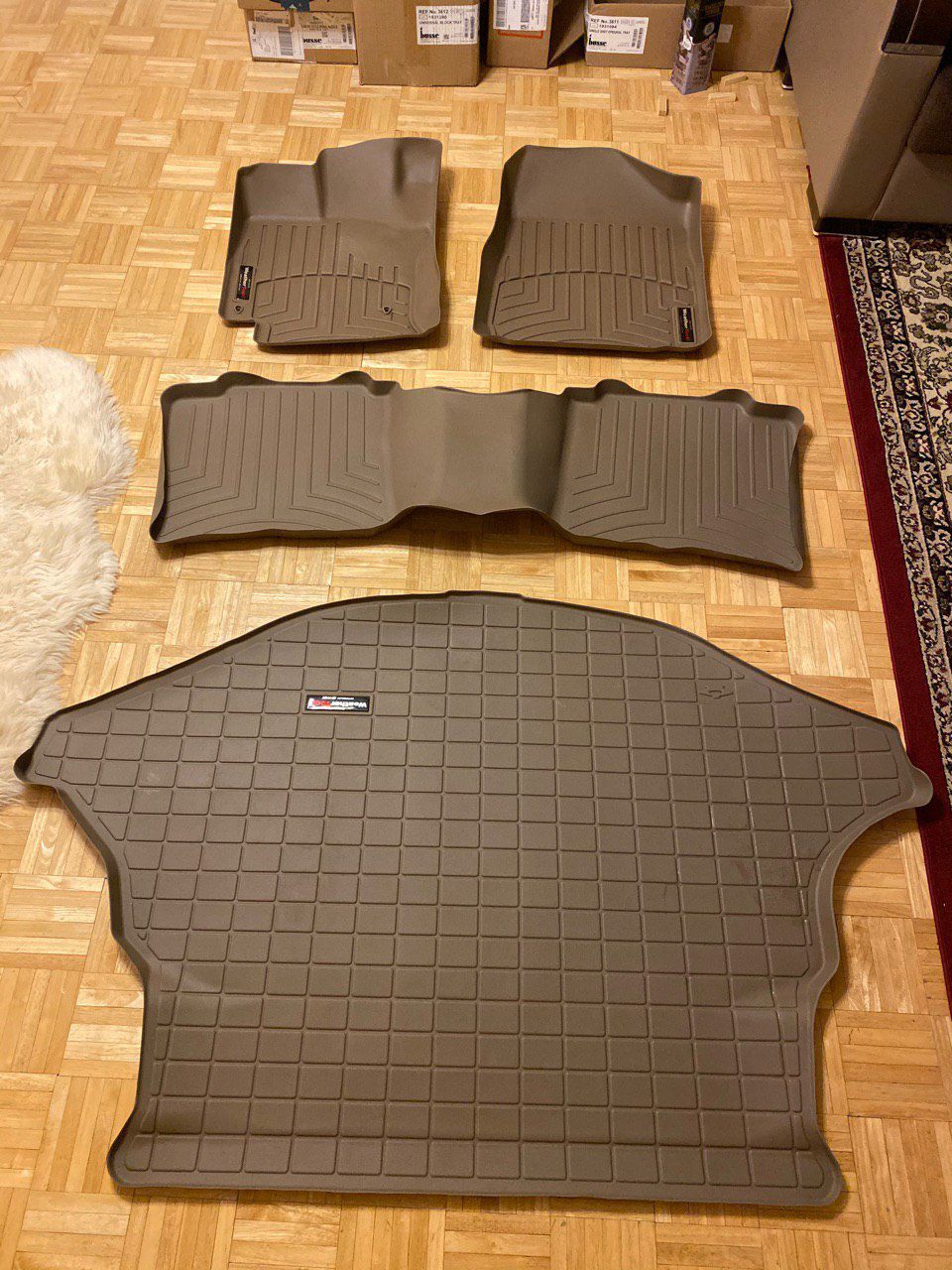 Weather tech floor liner for Toyota Venza. Like new used only one month.