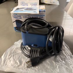 Ocean Blue Swimming Pool Cover Pump, 350 GPH, Automatic