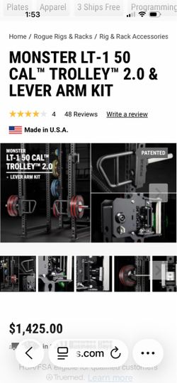 Rogue Monster LT-1 Trolley & Lever Arms (Pair)