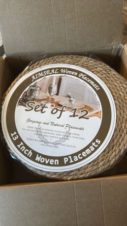 13 inch placemats set of 12