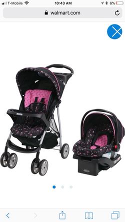 Baby stroller play pin and car seat