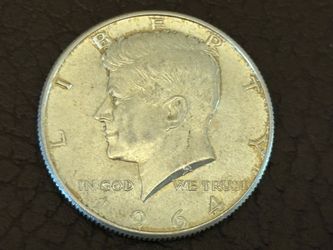 Half dollar 1964. Coin USA. President Kennedy