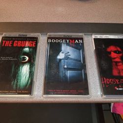 6 UMD PSP horror movies-some rare