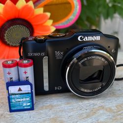 Canon PowerShot SX160 IS Digital Camera