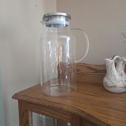 Very Large Glass Pitcher