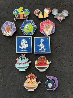 New Hidden Mickey pins