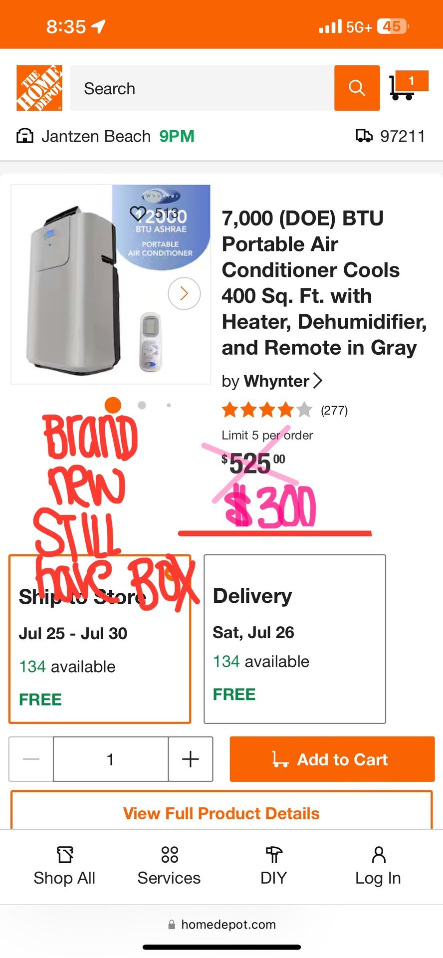 PORTABLE AC