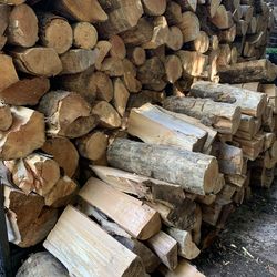 Dry Firewood Maple Fir Alder Cherry Quarter Half Cords