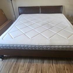 King Size Bed And Mattress 
