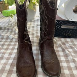 Girls Cowboy Boots Size 2 