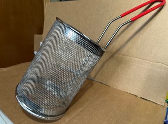 5"x 7" Pasta & Blanching stainless steel Basket