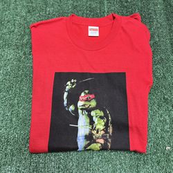 Brand New Supreme Raphael Tee Red size L