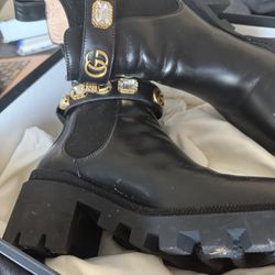 GUCCI PLATFORM BOOTS