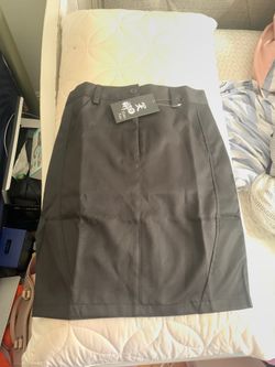 Mini black skirt