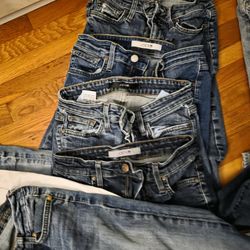 Used Authentic Jeans Size 24, 25