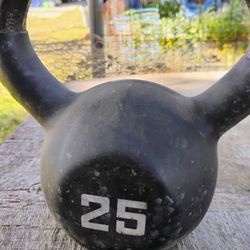 25 Pounds Single Dumbell