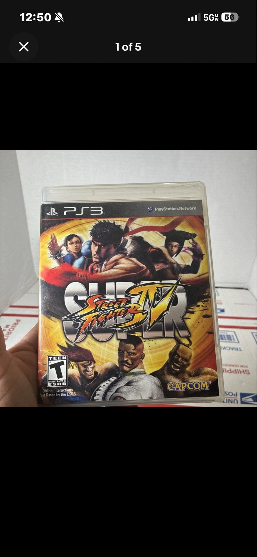 Super Street Fighter 4 (PlayStation 3, 2010) PS3 Complete in Box CIB