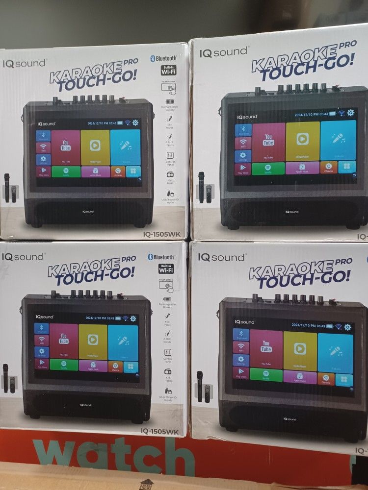 Excellent Gift 🎁 Item.  Compact Touch Screen With Bluetooth And WiFi.  Free 🎤 