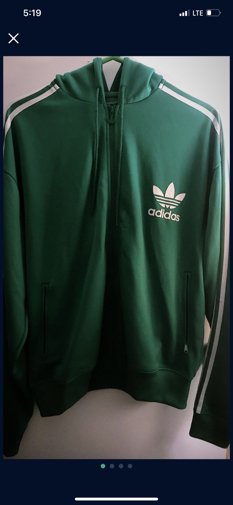 Adidas Hoody Classics Track XL