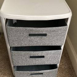 3 Drawer Side Storage 