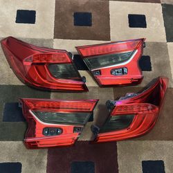 2018 - 2022 Honda Accord Touring OEM LED Tail Lights - Full Set