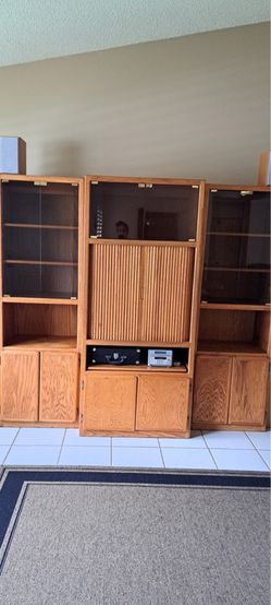 Danish wood wall unit from modernage