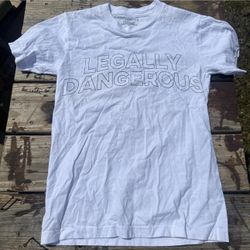 Legally Dangerous White Tee
