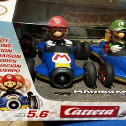 Nintendo New Large Mario And  Luigi RC remote Cars