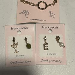 Francesca’s Bracelet And Charms 