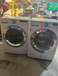 LG Front Load Washer and Dryer Set