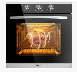 Vikio Built-In Wall Oven with Rotisserie