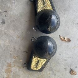 Canon 8 pound vinyl coated downrigger weights