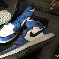 Nike patent bred blue Jordan 1