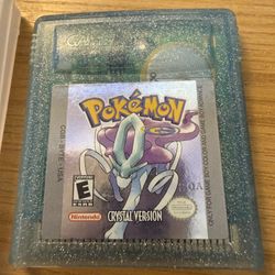 Authentic Pokemon Crystal